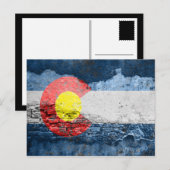 brick wand briefkaart (Voorkant / Achterkant)