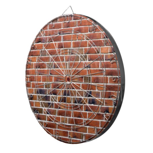 Brick-wand met gewrichten dartbord (Voorkant Rechts)