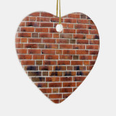 Brick-wand met gewrichten keramisch ornament (Rechts)