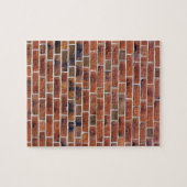 Brick-wand met gewrichten legpuzzel (Horizontaal)