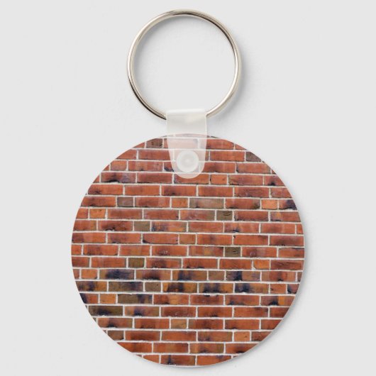 Brick-wand met gewrichten sleutelhanger (Voorkant)