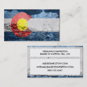 brick wand visitekaartje (Voorkant / Achterkant)