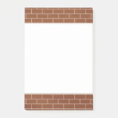 Brick-wandontwerp Post-it® Notes (Voorkant)