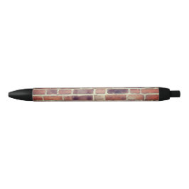 "Brick" Zwarte Inkt Pen