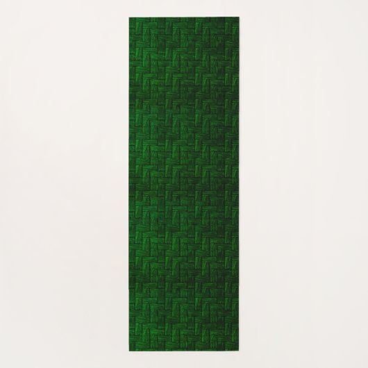 Bricked Green Yoga Mat (Achterkant)