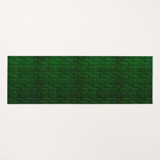 Bricked Green Yoga Mat (Voorkant (horizontaal))