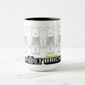 Brickf@st Club Kleine Stapel Pannenkoeken Mok (Midden)