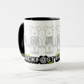 BrickF@st Club Pannenkoek Mok (Voorkant links)