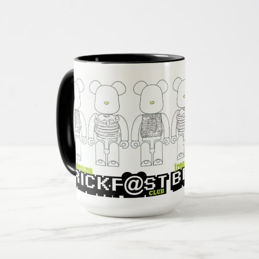 BrickF@st Club Pannenkoek Mok (Voorkant links)