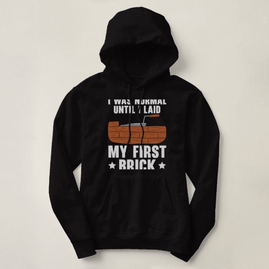 Brickie Bricks Brickmason Construction Worker Bric Hoodie (Design voorkant)