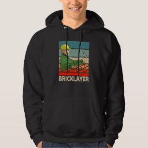 Bricklayer Brickleg Mason Brick 1 Hoodie