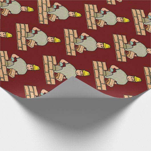 Bricklayer Cadeaupapier (Hoek)