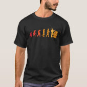 Bricklayer Evolution | Funny Wall Builder Gift T-shirt (Voorkant)