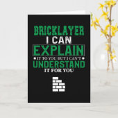 Bricklayer Kaart (Gele Bloem)