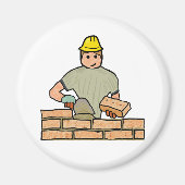 Bricklayer Magneet (Voorkant)
