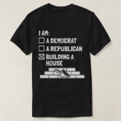 Bricklayer Masonry Mason Bricklay Building A H T-shirt (Design voorkant)