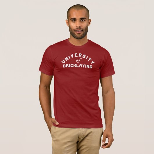 Bricklayer T-shirt (Voorkant volledig)