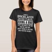 Bricklayer T-shirt (Voorkant)