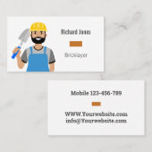 Bricklayer Visitekaartje (Voorkant / Achterkant)