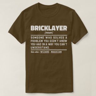 Bricklayer zelfstandig naamwoord bouwvakker cool s t-shirt