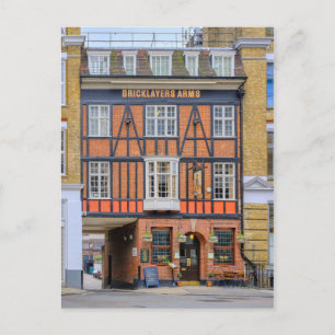 Bricklayers Arms, Fitzrovia, Londen Verenigd Konin Briefkaart