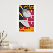 Bricklaying Construction - Matchbox Print - Czech (Keuken)