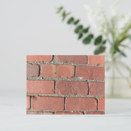 Bricks - Antiek straatbevers Briefkaart (Staand voorkant)