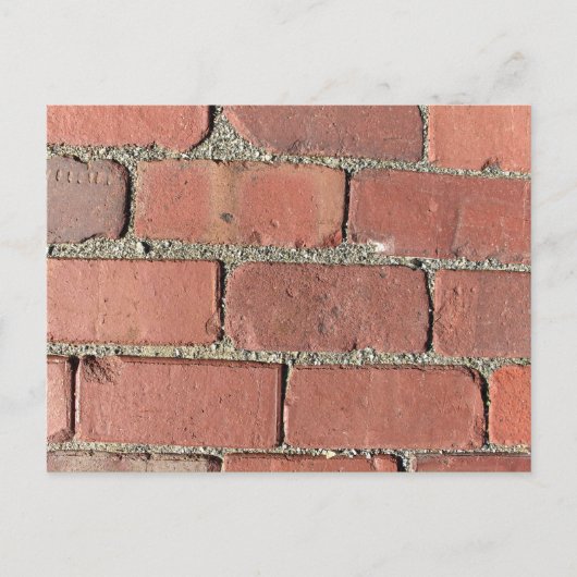 Bricks - Antiek straatbevers Briefkaart (Voorkant)