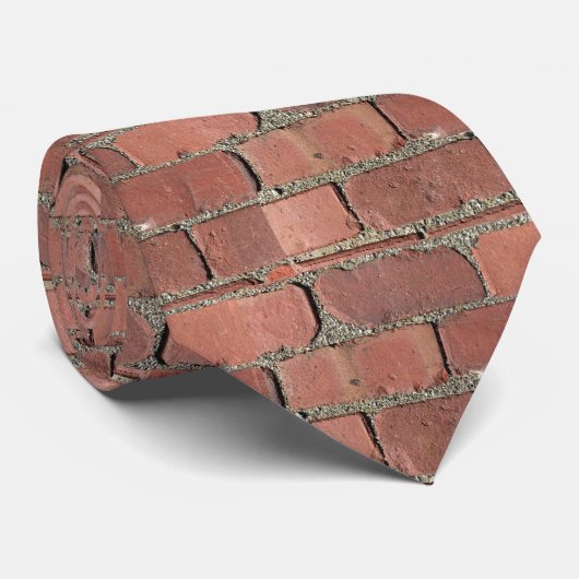 Bricks - Antiek straatbevers Stropdas (Opgerold)