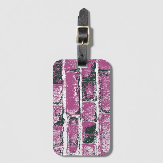 BRICKS BAGAGELABEL (Voorkant (verticaal))