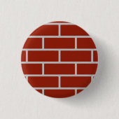 Bricks Button (Brick Red & Grey) (Voorkant)