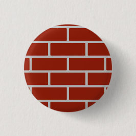 Bricks Button (Brick Red & Grey)