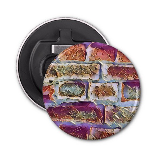 BRICKS BUTTON FLESOPENER (Voorkant)