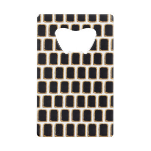 Bricks Credit Kaart Bottle Opener Creditkaart Flessenopener