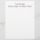 BRICKS FLYER (Achterkant)