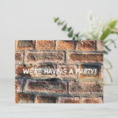 BRICKS-INVITATIE (Staand voorkant)