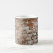 Bricks oude muur koffiemok (Center)