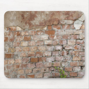 Bricks oude muur muismat