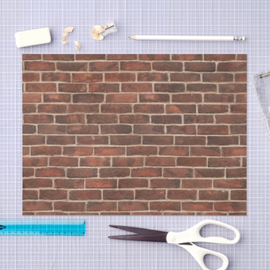 Bricks Pattern Tissuepapier (Craft)