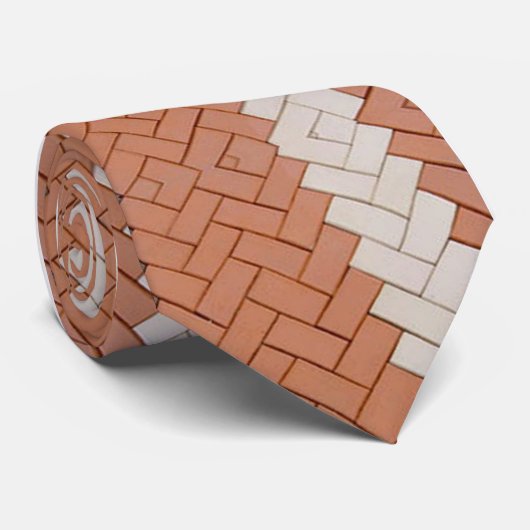 Bricks pavers stropdas (Opgerold)