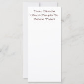 BRICKS RACK KAARTEN (Achterkant)