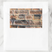 BRICKS RECHTHOEKIGE STICKER (Tas)