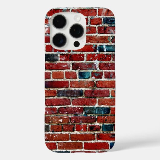 Bricks - unieke kleuren Case-Mate iPhone case (Achterkant)