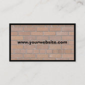 BRICKS VISITEKAARTJE (Achterkant)