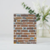 BRICKS WALL BRIEFKAART (Staand voorkant)