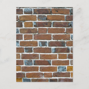 BRICKS WALL BRIEFKAART