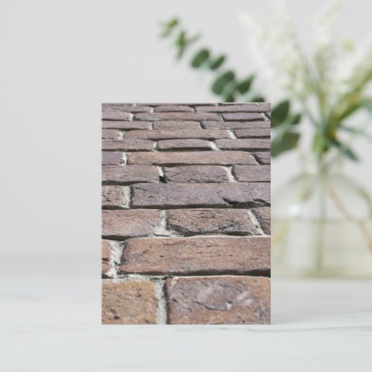 BRICKS WALL BRIEFKAART (Staand voorkant)