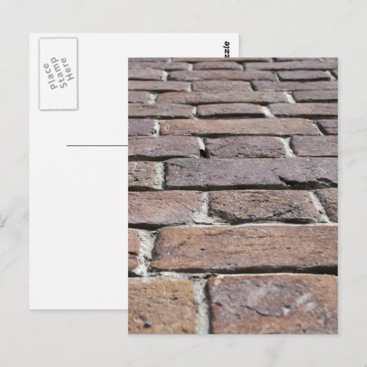 BRICKS WALL BRIEFKAART (Voorkant / Achterkant)