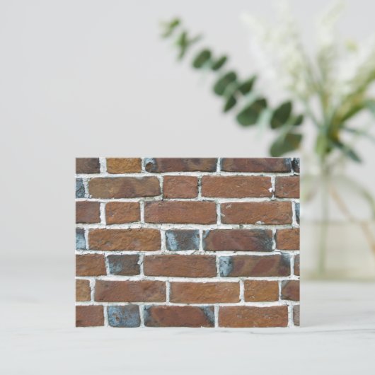 BRICKS WALL BRIEFKAART (Staand voorkant)