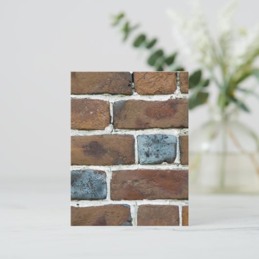 BRICKS WALL BRIEFKAART (Staand voorkant)